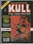 Marvel Preview #19 Kull the Destroyer Bronze Age Key Magazine FN