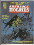 Marvel Preview #5 Magazine with Sherlock Holmes & The Hound Of Hell FVF