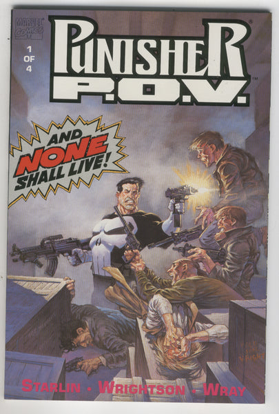 Punisher P.O.V 1-4 Complete Set VF - VFNM Starlin Wrightson