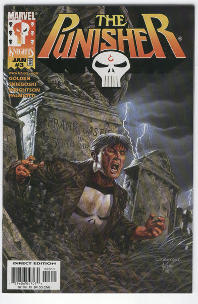 Punisher #3 1999 Series Wrightson Art VF