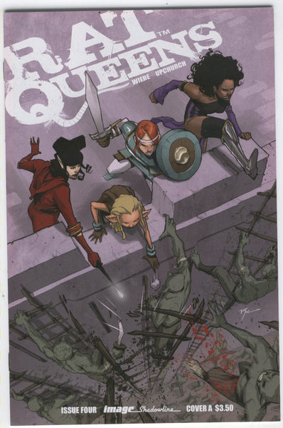 Rat Queens #4 HTF Indy Large Size Wholesale Slaughter (Mature Readers, Natch!) VFNM