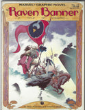 Marvel Graphic Novel #15 The Raven Banner Vess Art FVF