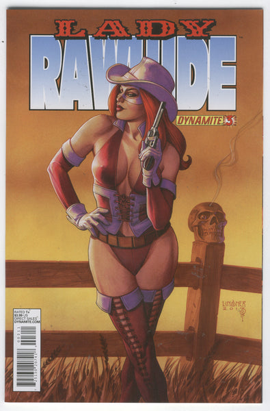 Lady Rawhide #3 Dynamite Entertainment Linsner Cover ('natch) VFNM