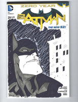 Ryan Brown Original Art Batman #29 Sketch Cover Commission One Of A Kind!