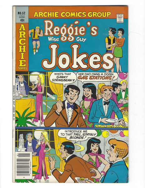 Reggie's Wise Guy Jokes #52 Archie FN