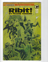 Ribit! #3 by Frank Thorne HTF Comico Mature Readers FVF