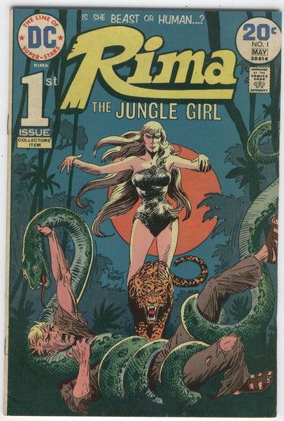 Rima The Jungle Girl #1 "Is She Beast Or Human?" FN