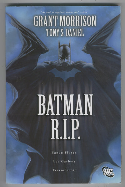 Batman R.I.P. Graphic Novel Grant Morrison Tony Daniel 2010 VF