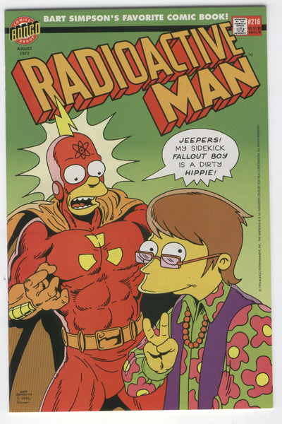 Radioactive Man #216 Bongo Simpsons VFNM