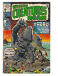 Where Creatures Roam #3 This Is Thorg! Bronze Age Horror Classic VG