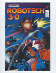 Robotech 3D #1 HTF W/ Glasses Comico 1987 FVF