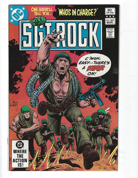 Sgt Rock #362 C'mon Easy... FVF