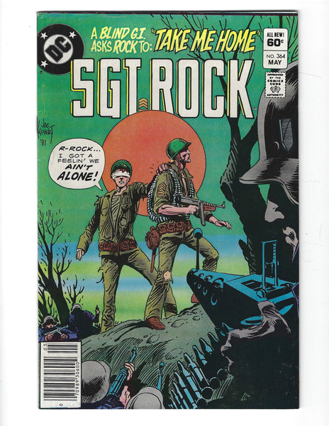 Sgt Rock #364 We Ain't Alone... News Stand Variant FN