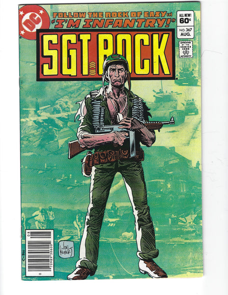 Sgt Rock #367 Photocover! News Stand Variant! FN