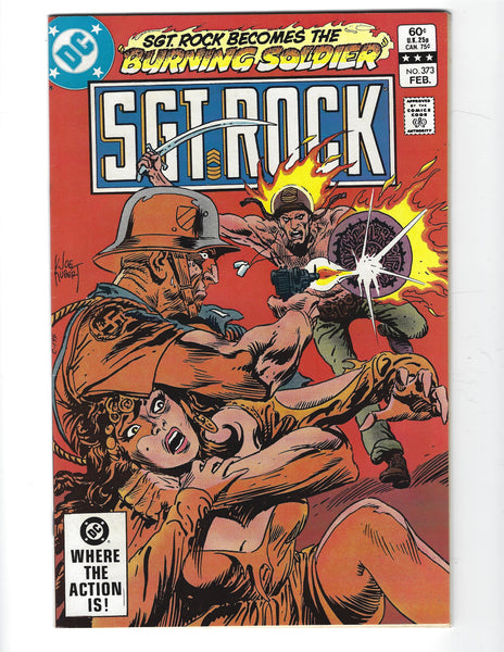 Sgt Rock #373 The Burning Soldier! FVF