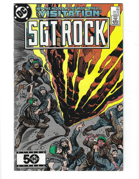 Sgt Rock #401 The Visitation! VGFN