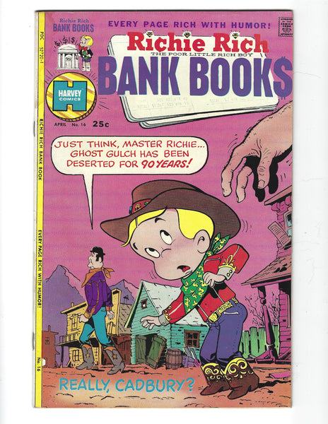 Richie Rich Bank Books #16 Bronze Age VG+