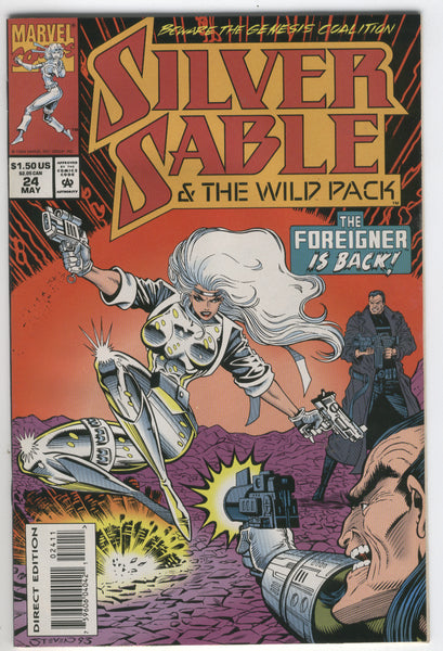 Silvere Sable & The Wild Pack #24 The Foreigner is Back VFNM