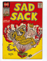 Sad Sack #70f HTF 10 Cent Harvey Golden Age VG