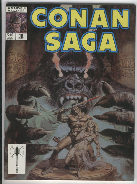 Conan Saga Magazine #18 The Tower Of The Elephant FVF