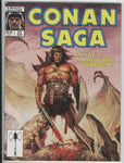 Conan Saga #37 Lair Of The Ice Worm! VFNM