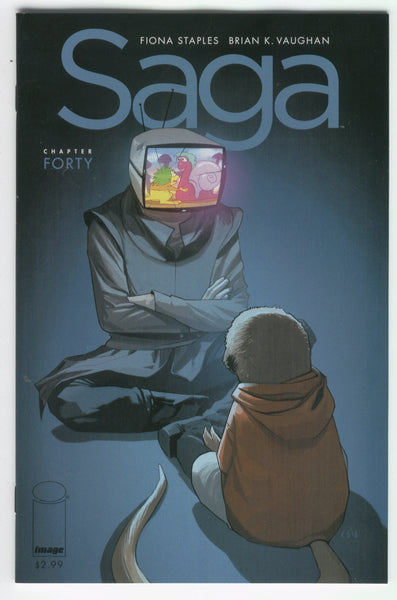 Saga #40 Fiona Staples & Brian K. Vaughn VFNM