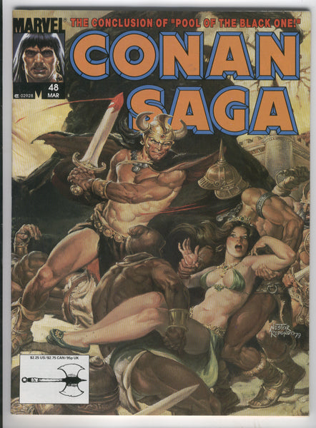 Conan Saga #48 Pool Of The Black One! VFNM