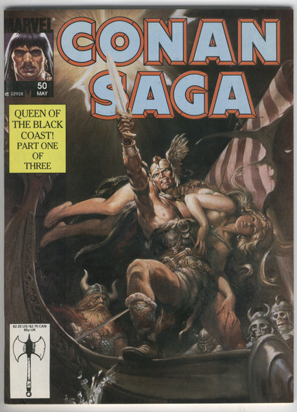 Conan Saga #50 Queen Of The Black Coast! VF
