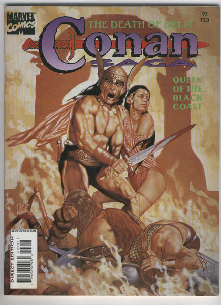 Conan Saga Magazine #95 The Queen Of The Black Coast FVF