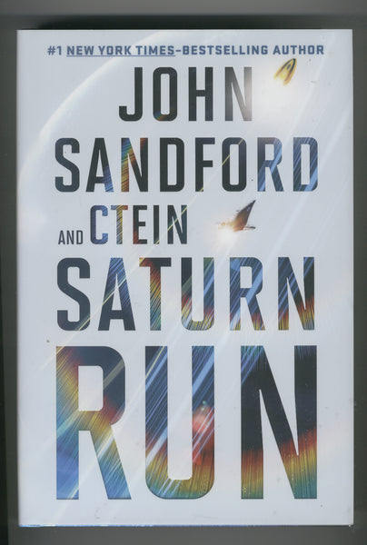 John Sandford Saturn Run Hardcover w/ DJ First Edition VF