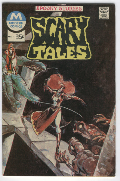 Scary Tales #1 Modern Comics HTF Bronze Age Horror FN