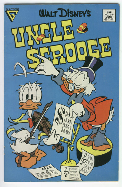 Walt Disney's Uncle Scrooge #218 Gladstone FN