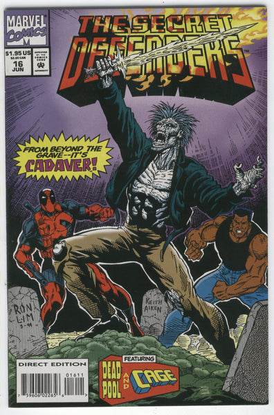Secret Defenders #16 Deadpool Cage & Cadaver (you know you want it!) VFNM