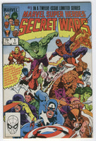 Marvel Super Heroes Secret Wars #1 First Print Zeck Art VF