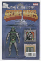 Marvel Super Heroes Secret Wars #8 2016 Doctor Doom Action Figure Variant NM