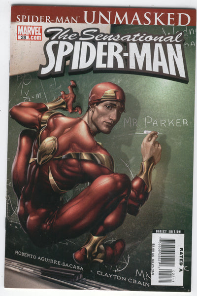 Sensational Spider-Man #28 Unmasked! VF
