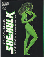 Marvel Graphic Novel #18 She-Hulk Byrne Art HTF FVF