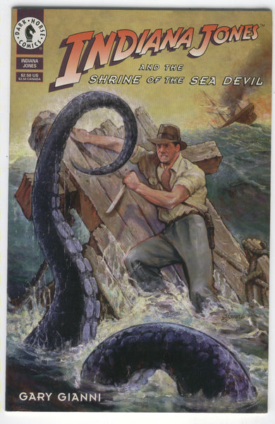 Indiana Jones and the Shrine of the Sea Devil Dark Horse Oneshot VF