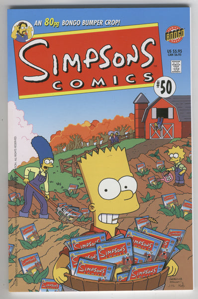 Simpson's Comics #50 an 80pg Bongo Bumper Crop NM