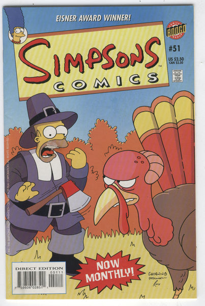 Simpsons Comics #51 Thanksgiving! VF