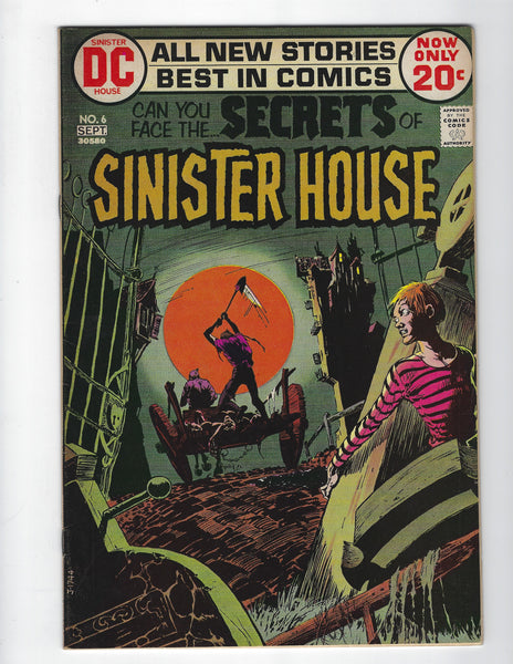 Secrets Of Sinister House #6 Bronze Age Horror Classic FVF