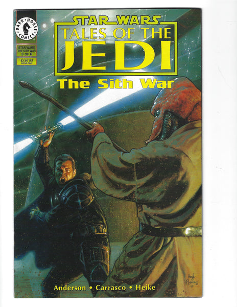 Star Wars Tales of The Jedi Sith War #3 of 6 Dark Horse FVF
