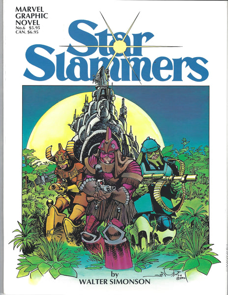 Marvel Graphic Novel #6 Star Slammers Walt Simonson HTF VFNM