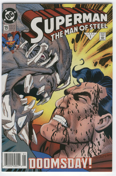 Superman The Man of Steel #19 Doomsday!  News Stand Variant VFNM