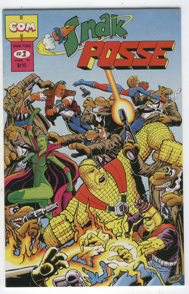 Snak Posse #1 Bizarre Indy Promo Book FN