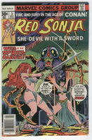 Red Sonja #3 Web Of The Spider-Queen! Bronze Age Classic FVF