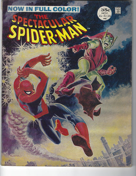 Spectacular Spider-Man #2 Silver Age Magazine Green Goblin! HTF VGFN
