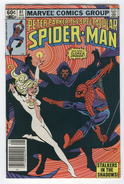 Spectacular Spider-Man #81 Cloak & Dagger News Stand Variant VF