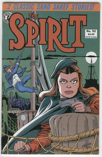 The Spirit #52 Will Eisner Kitchen Sink Press VF-