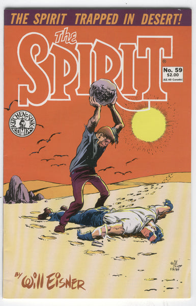 The Spirit #59 Will Eisner Kitchen Sink Press VF
